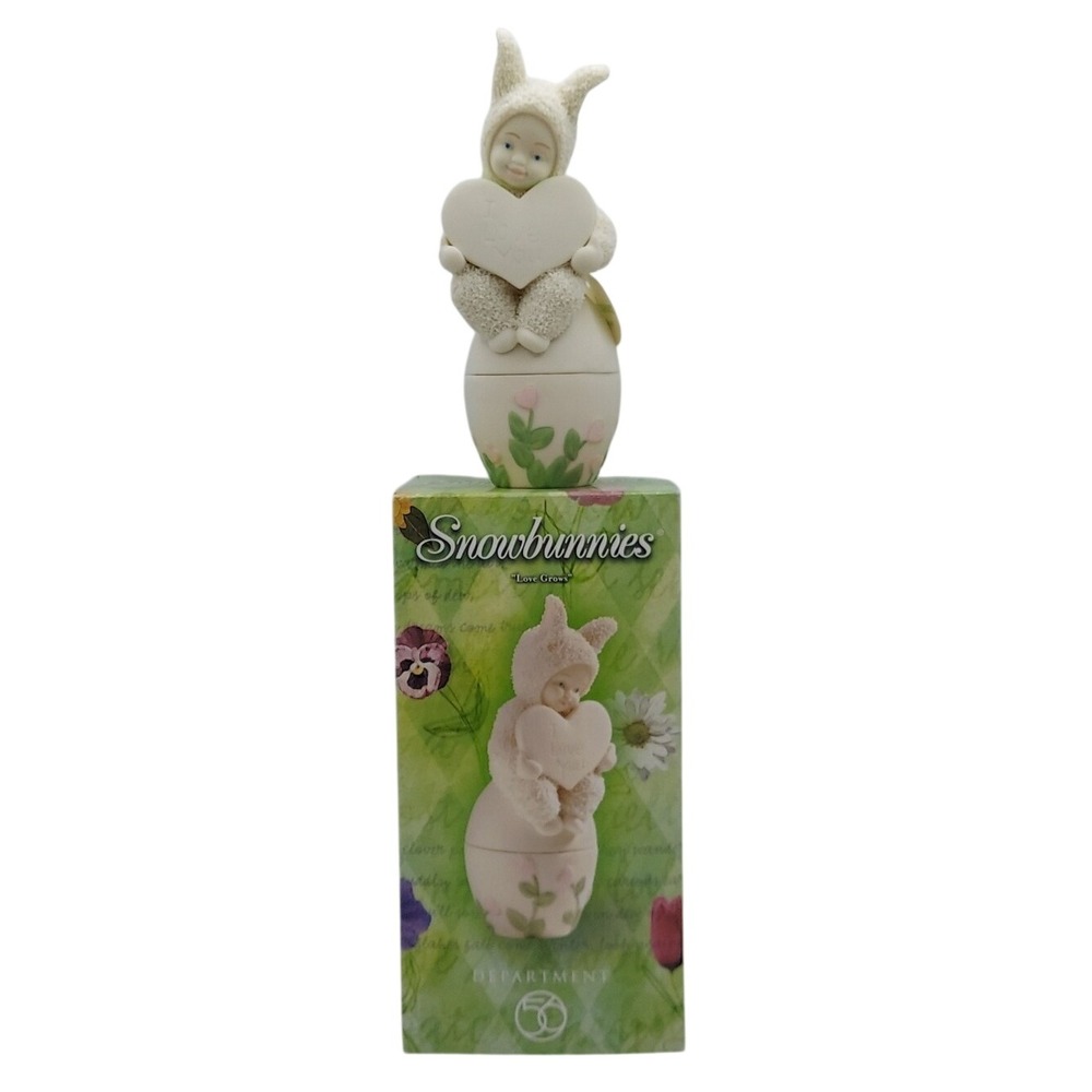 2000 Department 56 Snowbunnies Love Grows